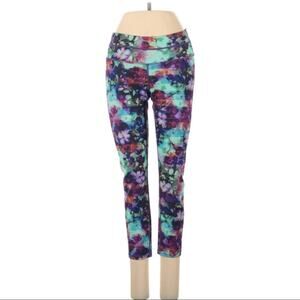 Athleta Leggings Floral‎ Fade Sonar Capri Women's XS Activewear Workout Pants
